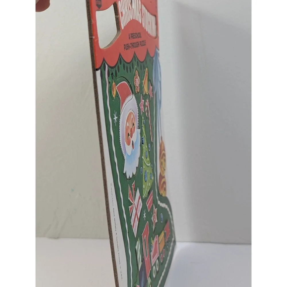 RAND MCNALLY Christmas Stocking‎ Puzzle 1973